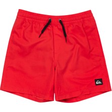 Quiksilver Everyday Solid Volley Yth 14 Erkek Çocuk Kırmızı Volley Short