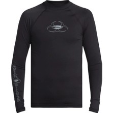 Quiksilver Saturn Ls Youth Erkek Çocuk Siyah Lycra