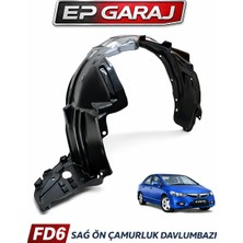 EP Garaj Otomotiv Honda Civic 2007–2012 Model Fd 6 Ön Sağ Çamurluk Davlumbazı