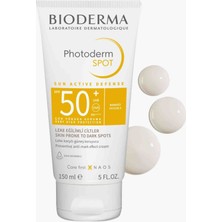 Bioderma Photoderm Spot SPF50+ Kuru Ciltler İçin Yüz ve Vücut Güneş Kremi 150 ml Yüksek Koruma