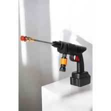 Daniska Bahçe ve Araba Yıkama Tabancası Su Basınçlı Hazneli Bataryalı Oto Yıkama