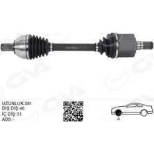 GVA Zengemtx Ön Aks Komple Sol Ford Mondeo 2.0 Tdci 07 14 Otom.