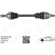 GVA Zengemtx Komple Aks Sol On Psa 307 3A/C 1.6 A-T 00-07