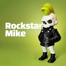 The Shogun Kuru Kafa Rockstar Mike Özel Seri | Özel Seri Koleksiyon Ürünü Oyuncak Figür