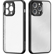 Daniska Dux Ducis iPhone 14 Pro Max Aimo Series Premium Buzlu Sert Pc-Tpu KILIF-(5775)