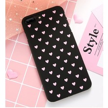 Daniska iPhone Se3-Se2 Iphone 8-7 Kılıf Çoklu Kalp Premium Pc KILIF-(5775)