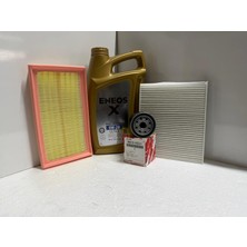 ENEOS Toyota Corolla Benzinli ( 19 - 25 ) 0W-20 Mobil Yağ / Yağ-Hava-Polen Filtre Bakım Seti