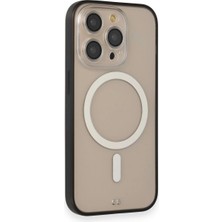 Zengemtx Newface Iphone 14  Kılıf Grand Magneticsafe Kapak - Siyah