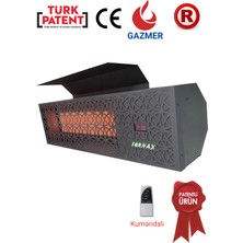 Fornax (8 Kw)Doğalgazlı Seramik Radyant Isıtıcı CE Belgeli, GAZMER Onaylı, 2 Yıl Garantili