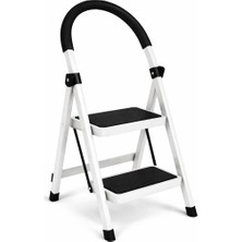 Asil Yıldız Serisi Metal Katlanır Ev Tipi Merdiven 2 Basamaklı