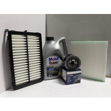 Mobil Hyundai Tucson Benzinli ( 21-25 ) 5W-30 Yağ / Yağ - Hava- Polen Filtre Bakım Seti