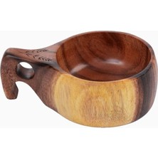 Barebones Kuksa Wooden Drinking Cup 16OZ Akasya Ahşap Kamp Kupası