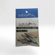 Çapa Çift Taraf Fırdöndülü Kurşun 2gr 5 Li Paket