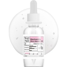 wati for skin Niacinamide Essence Micro Spicule 100 (Niasinamid Içeren Mikro Spikül Iğneli Esans) The Coconut Cosmetics