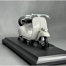 Welly Vespa 150 Vl 1t 1:18 Diecast Scooter Modeli - Gri