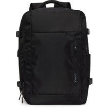 Derimod D-Pack Erkek Siyah Kumaş Sırt Çantası 25WBD30086F
