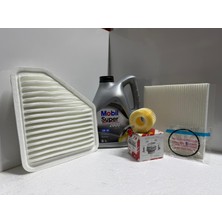 Toyota Corolla Dizel ( 10 - 18 ) 5W-30 Mobil Yağ / Yağ-Hava-Polen Filtre Bakım Seti