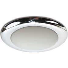Sealux Tavan Lambası Ufo Slim Abs Gövde Krome 75X12