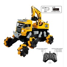 Vardem Spider-Excavator: 6 Tekerlekli Transformasyon Yetenekli Uzaktan Kumandalı Iş Makinesi