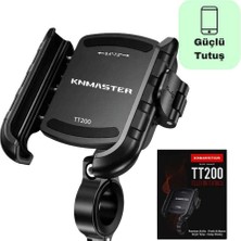 Knmaster TT-200 Tüm Motosikletlere Uyumlu Telefon Tutucu