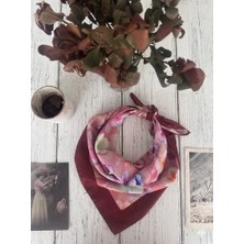 Trend Dokunuş Kadın Çiçek Bahçesi Fular