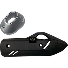 Moto Ulusoy Honda Pcx 125 Egzoz Muhafaza Plastiği Ikili Oem 2021-2024