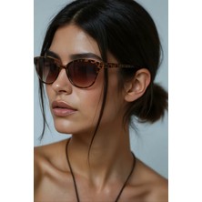 Quinley Cachelle Leopar Essential Series U400 Filitreli Kadın Güneş Gözlüğü
