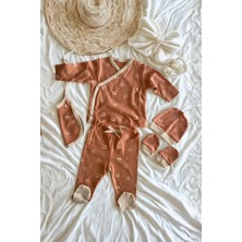 Saye Kids Kız Bebek 5li Hastane Çıkış Seti