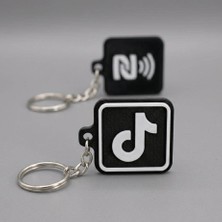 Nfc Akıllı Anahtarlık – Temassız Profil Paylaşım Anahtarlığı | Sosyal Medya Bağlantı Paylaşımı | Hızlı ve Kolay Kullanım