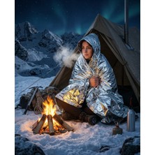 Gucso Termal Battaniye Acil Durum Deprem Survival Isı Koruyucu Su ve Rüzgar Geçirmez