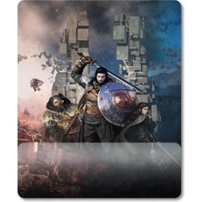 Pixxa Crimson Desert Bilek Destekli Mousepad Model 1 - Dikdörtgen