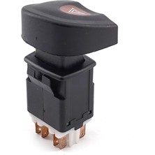 GPR Auto Parts Renault Megane I 1 Dörtlü Flaşör Anahtarı Butonu 1995-2003