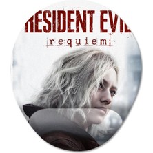 Pixxa Resident Evil 9 Requiem Bilek Destekli Mousepad Model 3 - Oval