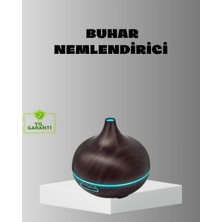 Zcv Mey Ithalat® Aromaterapi Difüzörü 550 ml Ultrasonik Nemlendirici Otomatik Kapanma Özellikl