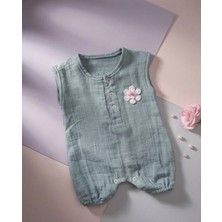 Ersin Bebe %100 Pamuk Müslin Bebek Tulum & Yazlık Müslin Romper