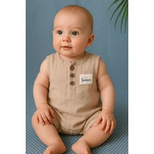 Ersin Bebe %100 Pamuk Müslin Bebek Tulum & Yazlık Müslin Romper