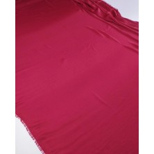 Kumaş Parça Kırmızı Renkte Ince Mat Saten Kumaş 150X200CM