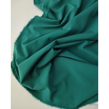 Kumaş Parça Koyu Yeşil Renkte Sentetik Astarlık Kumaş 150X185CM