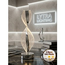 Lytra Lighting Nuvola Model Gold 3 Renk Modu Ledli Modern Salon Mutfak Yatak Çocuk Odası Masa ve Gece Lambası