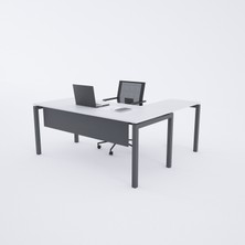 Tuundesign Cube 40 Etajerli Çalışma Masası 140 cm