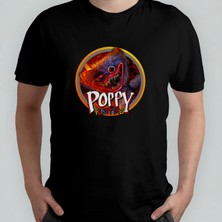 Pixxa Poppy Playtime Unisex %100 Pamuklu Bisiklet Yaka T-Shirt Model 1
