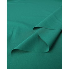 Kumaş Parça Koyu Yeşil Renkte Sentetik Astarlık Kumaş 140X260CM