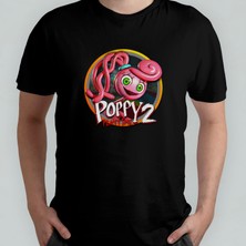 Pixxa Poppy Playtime Unisex %100 Pamuklu Bisiklet Yaka T-Shirt Model 2