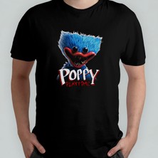 Pixxa Poppy Playtime Unisex %100 Pamuklu Bisiklet Yaka T-Shirt Model 1