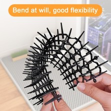 Siyah Gaba Plastik Expel Siyah Kedi Matı 10 Parça Uzaklastırcı 2.5 Metre Ürün