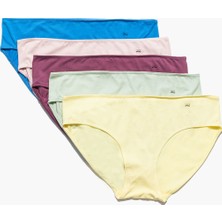 Paul Kenzie 5'li Kadın Slip Külot - Bloom