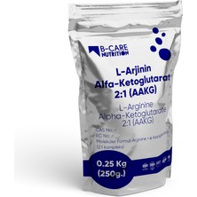 B-Care Nutrition L-Arjinin (L-Arginine (Alfa-Ketoglutarate 2:1)) Toz 0.25 kg (250 G.)