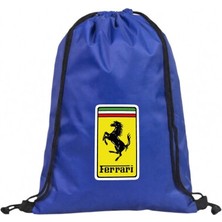 Hero Tasarım Ferrari - Ipli Spor Sırt Çantası - Günlük - Okul 35*45CM One Size | BLL4629