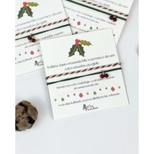 Atölye Merdiven 3 Adet 2li Yılbaşı Bilekliği Kokina – Umut ve Bereket Dileği Bilekliği - Yeni Yılın Umudu Hediyelik