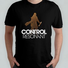 Pixxa Control Resonant Unisex %100 Pamuklu Bisiklet Yaka T-Shirt Model 1